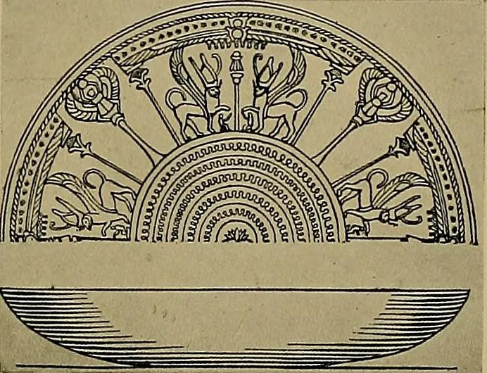 An illustration from An encyclopaedia of occultism : a compendium of information on the occult sciences, occult personalities, psychic science, magic, demonology, spiritism and mysticism, 1920, leaf 166