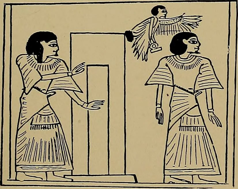 An illustration from An encyclopaedia of occultism : a compendium of information on the occult sciences, occult personalities, psychic science, magic, demonology, spiritism and mysticism, 1920, leaf 166