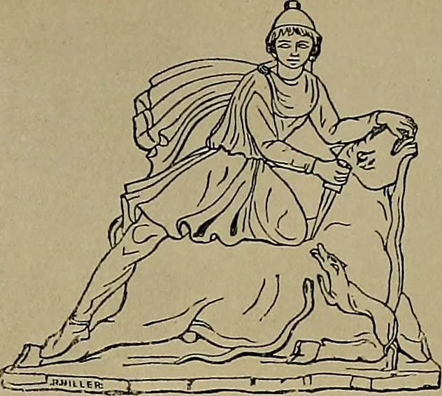 An illustration from An encyclopaedia of occultism : a compendium of information on the occult sciences, occult personalities, psychic science, magic, demonology, spiritism and mysticism, 1920, leaf 326