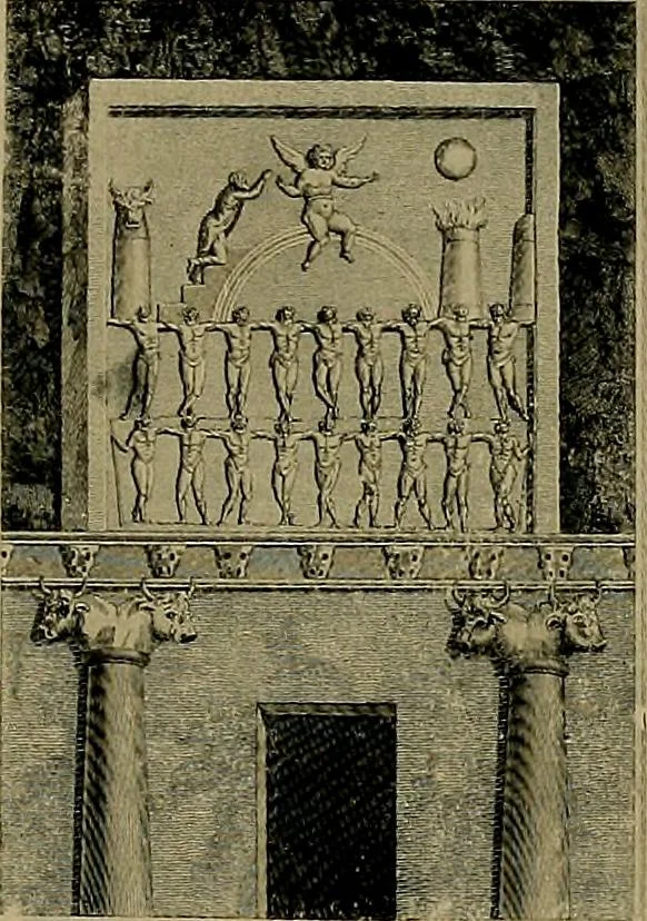 An illustration from An encyclopaedia of occultism : a compendium of information on the occult sciences, occult personalities, psychic science, magic, demonology, spiritism and mysticism, 1920, leaf 326