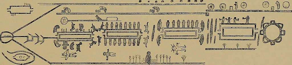 An illustration from An encyclopaedia of occultism : a compendium of information on the occult sciences, occult personalities, psychic science, magic, demonology, spiritism and mysticism, 1920, leaf 326