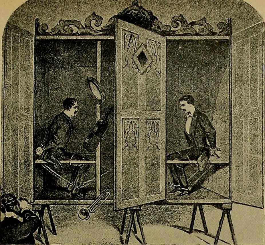 An illustration from An encyclopaedia of occultism : a compendium of information on the occult sciences, occult personalities, psychic science, magic, demonology, spiritism and mysticism, 1920, leaf 438