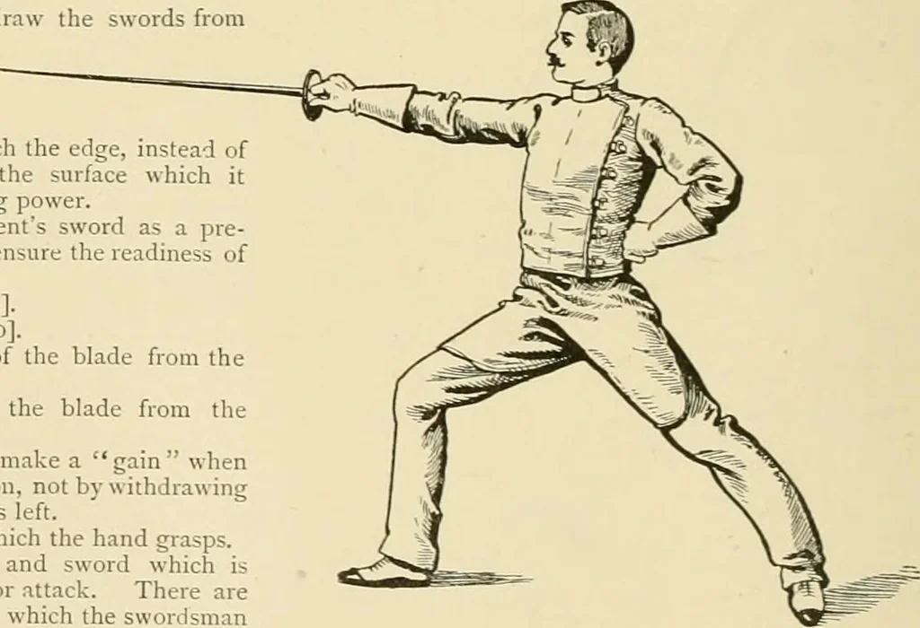 An illustration from The encyclopaedia of sport, 1897, leaf 168