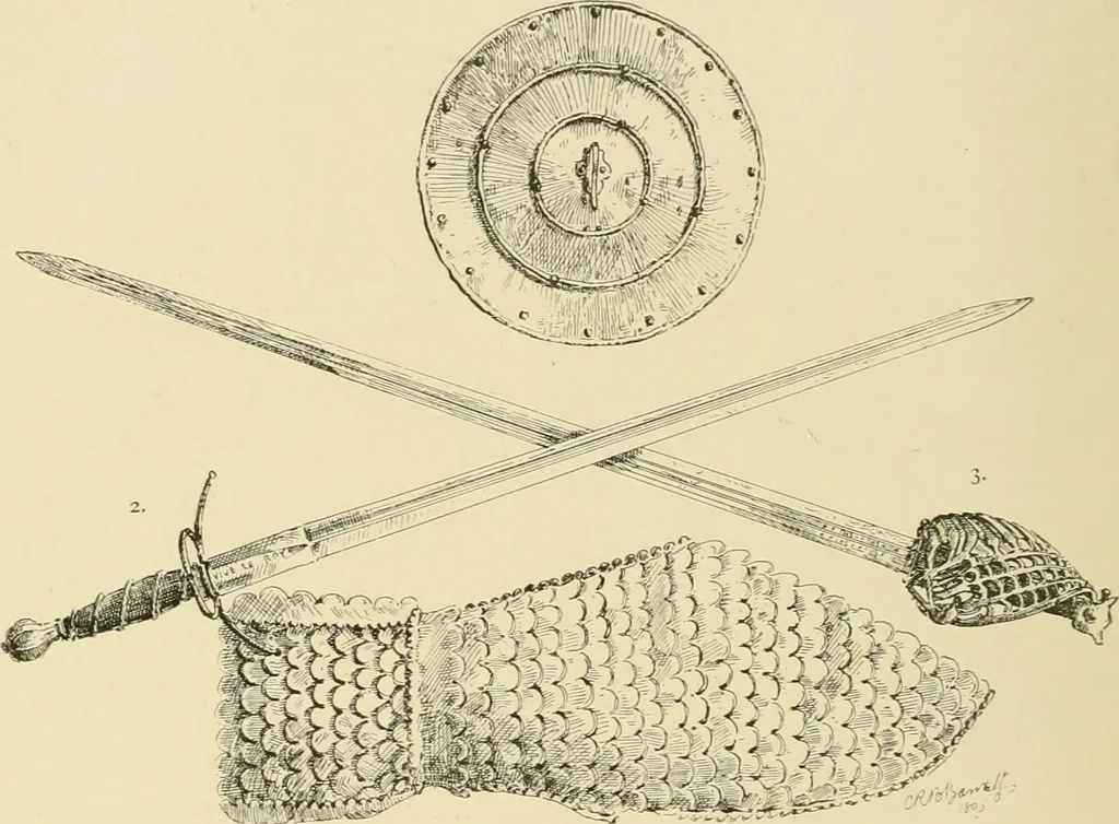 An illustration from The encyclopaedia of sport, 1897, leaf 170