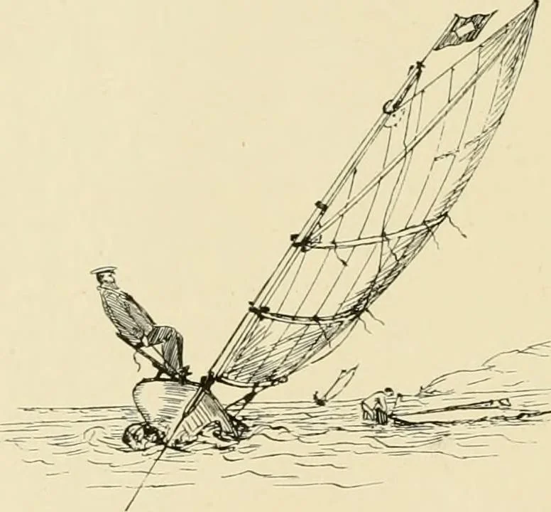 An illustration from The encyclopaedia of sport, 1897, leaf 198
