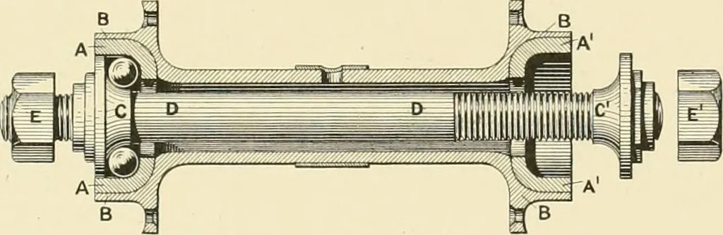 An illustration from The encyclopaedia of sport, 1897, leaf 309