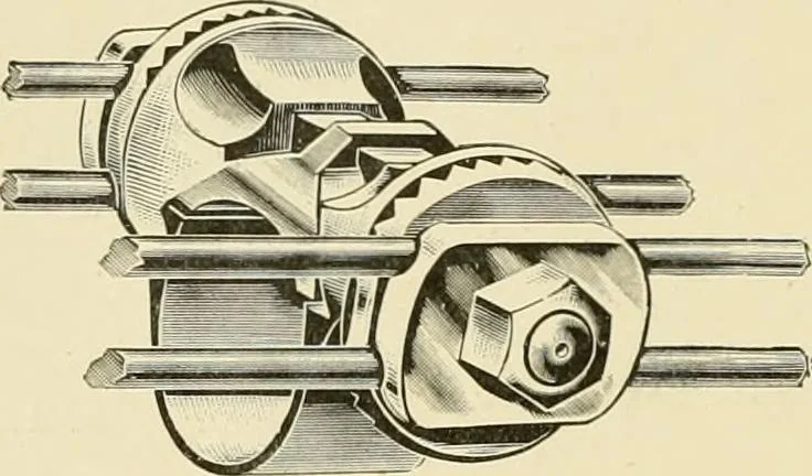 An illustration from The encyclopaedia of sport, 1897, leaf 312