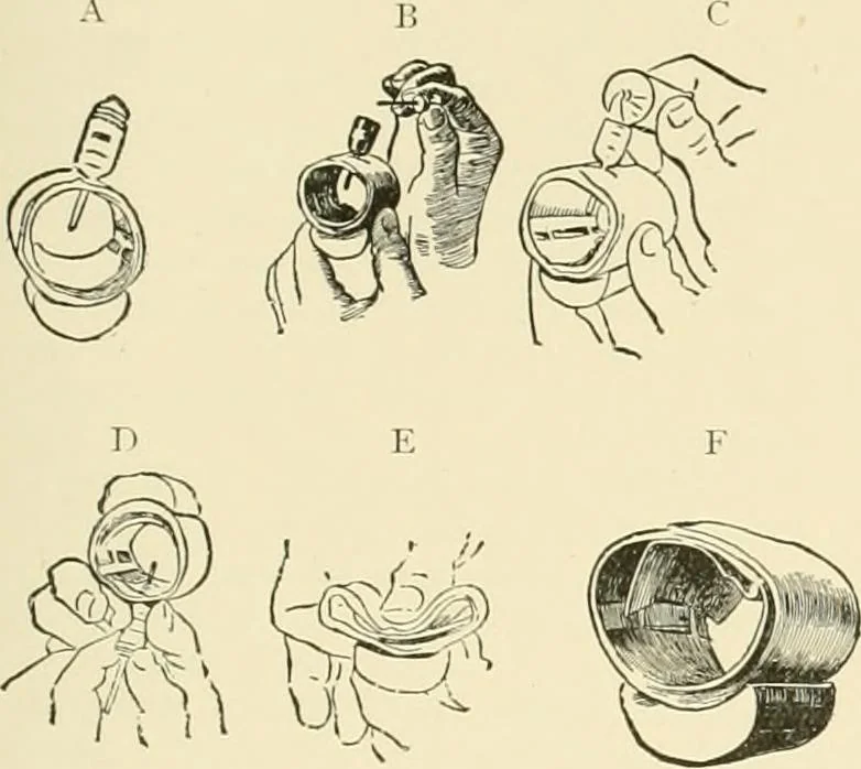 An illustration from The encyclopaedia of sport, 1897, leaf 317