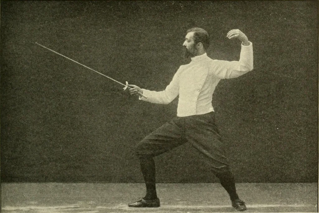 An illustration from The encyclopaedia of sport, 1897, leaf 417