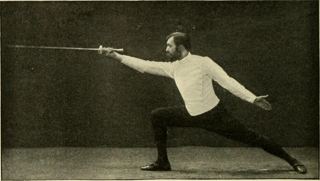 An illustration from The encyclopaedia of sport, 1897, leaf 418