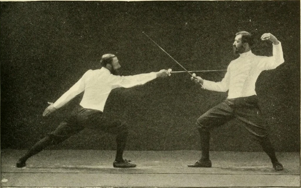 An illustration from The encyclopaedia of sport, 1897, leaf 421