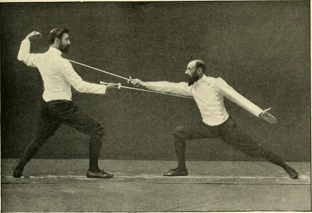 An illustration from The encyclopaedia of sport, 1897, leaf 427