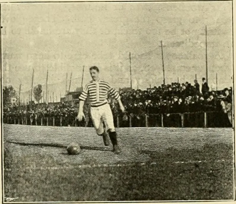 An illustration from The encyclopaedia of sport, 1897, leaf 456