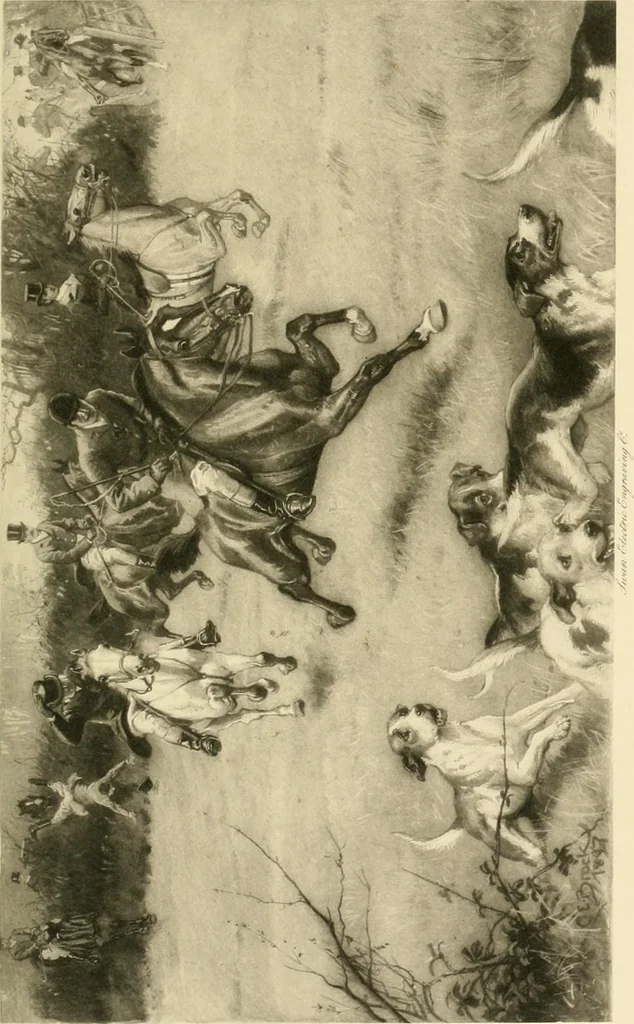An illustration from The encyclopaedia of sport, 1897, leaf 601