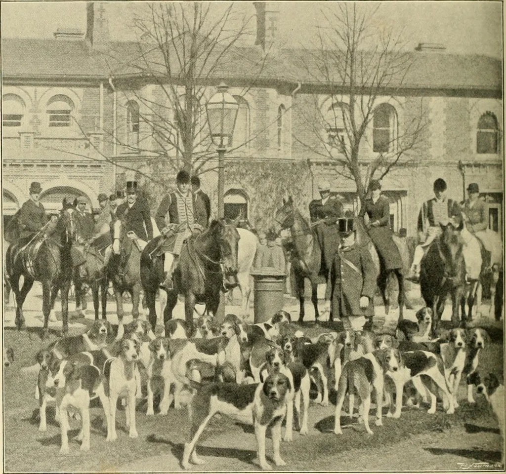 An illustration from The encyclopaedia of sport, 1897, leaf 620