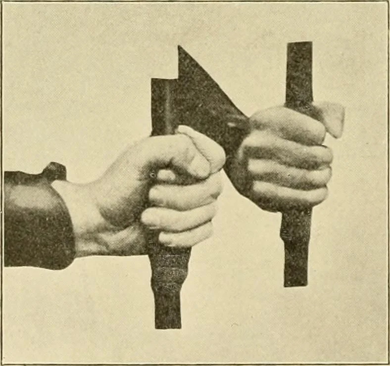 An illustration from The encyclopaedia of sport, 1897, leaf 64