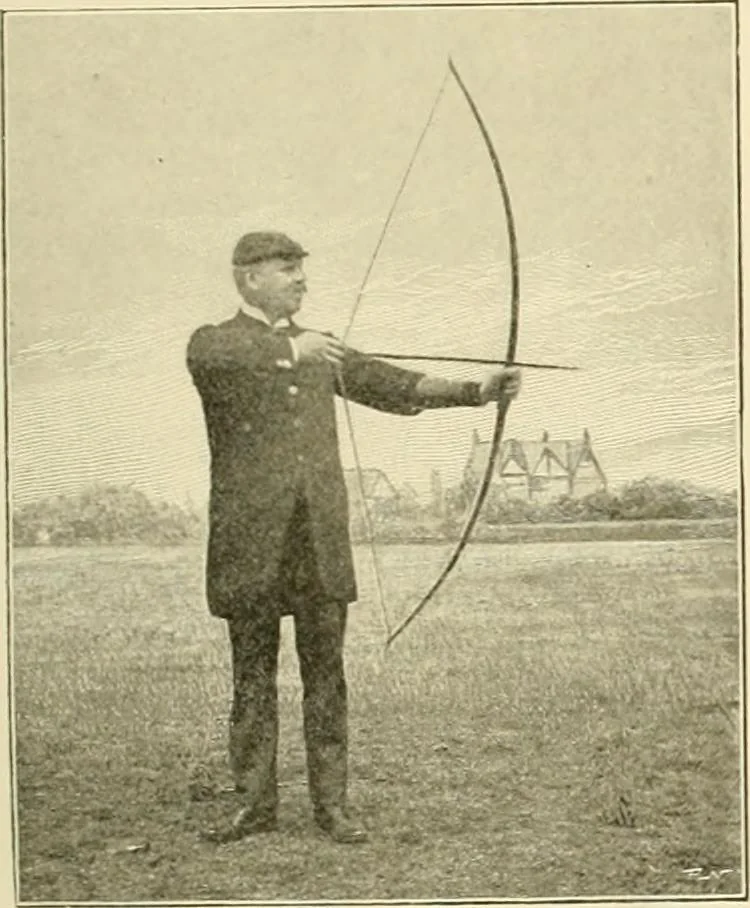 An illustration from The encyclopaedia of sport, 1897, leaf 65
