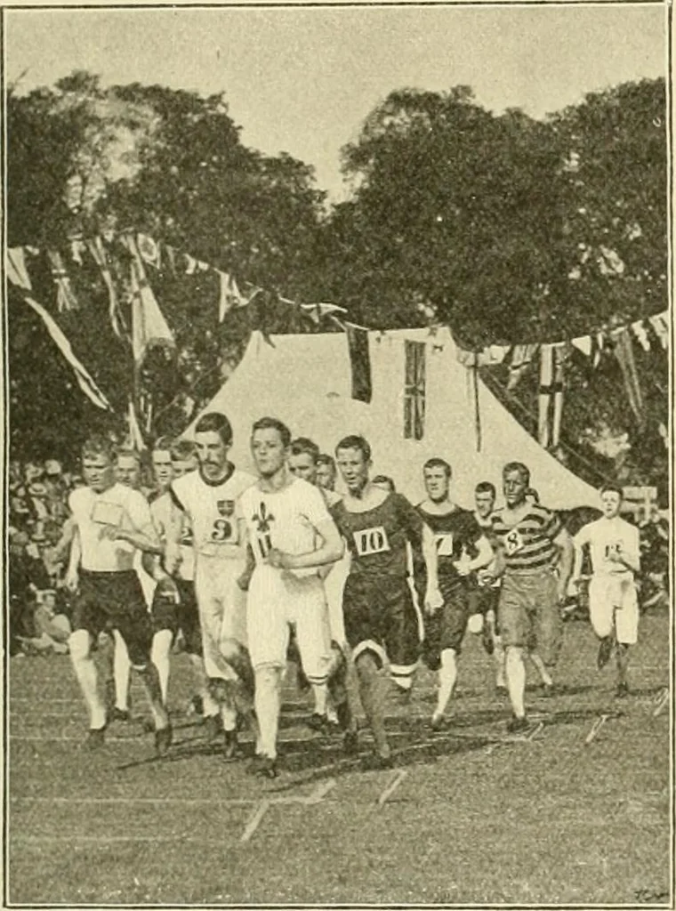 An illustration from The encyclopaedia of sport, 1897, leaf 69