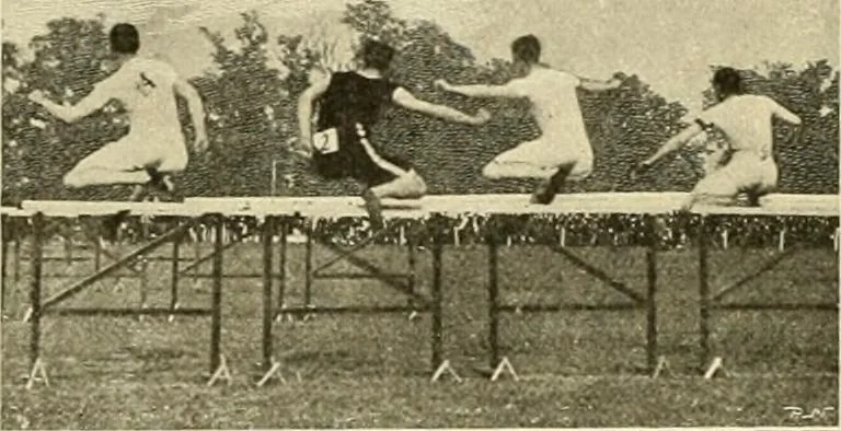An illustration from The encyclopaedia of sport, 1897, leaf 72