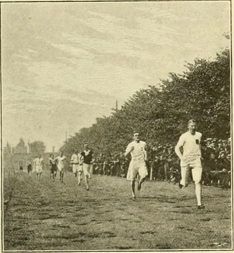An illustration from The encyclopaedia of sport, 1897, leaf 77
