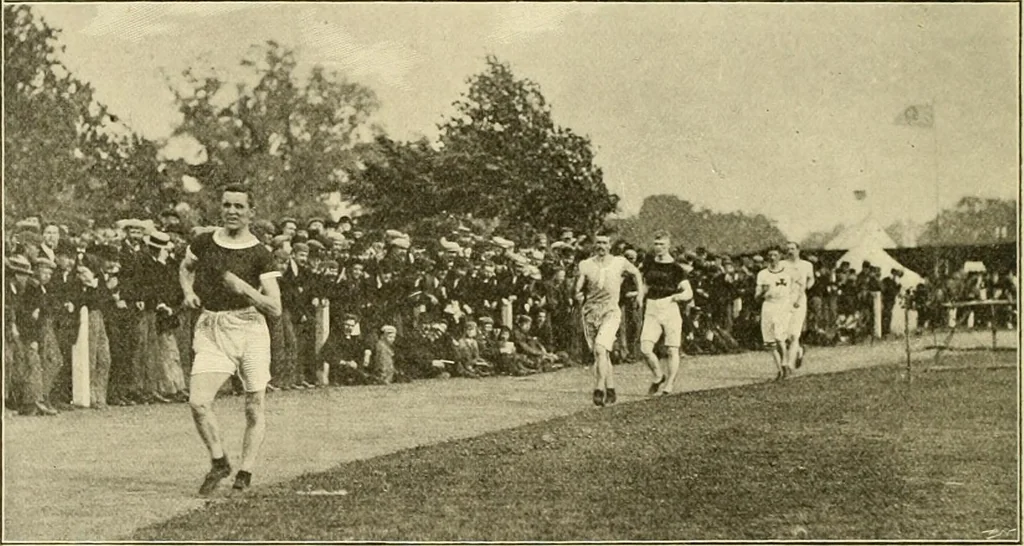 An illustration from The encyclopaedia of sport, 1897, leaf 80