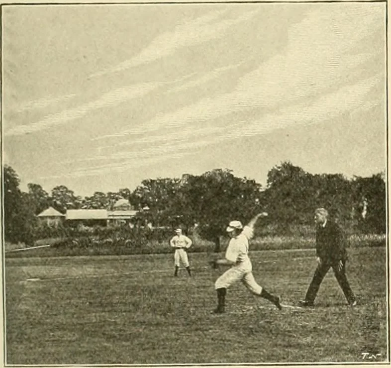 An illustration from The encyclopaedia of sport, 1897, leaf 95