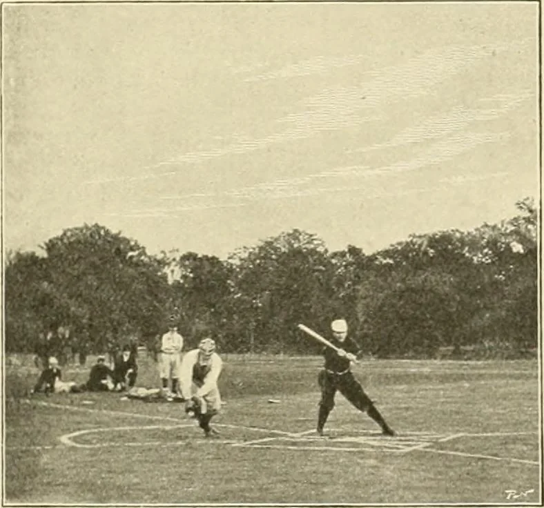 An illustration from The encyclopaedia of sport, 1897, leaf 97