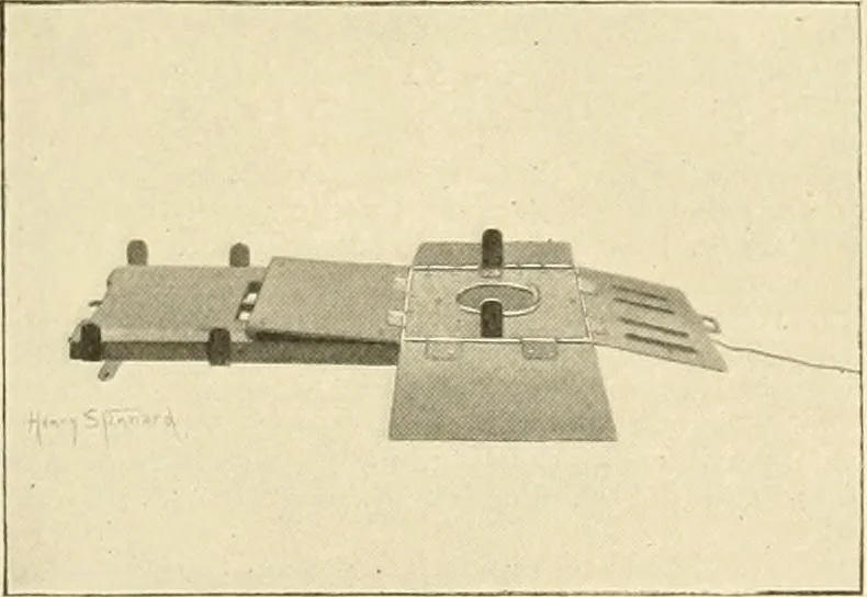 An illustration from The encyclopaedia of sport, 1897, leaf 116