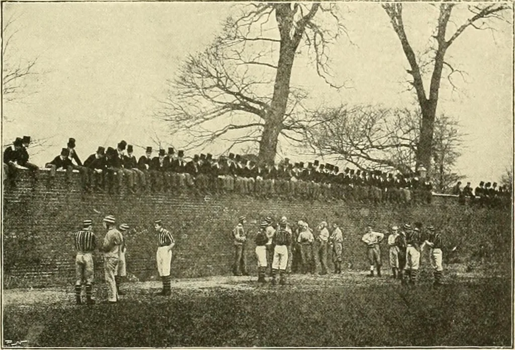 An illustration from The encyclopaedia of sport, 1897, leaf 164