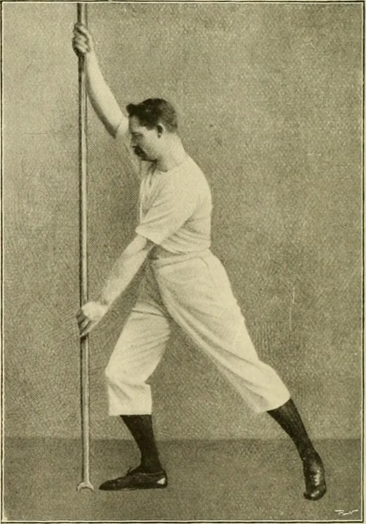 An illustration from The encyclopaedia of sport, 1897, leaf 177