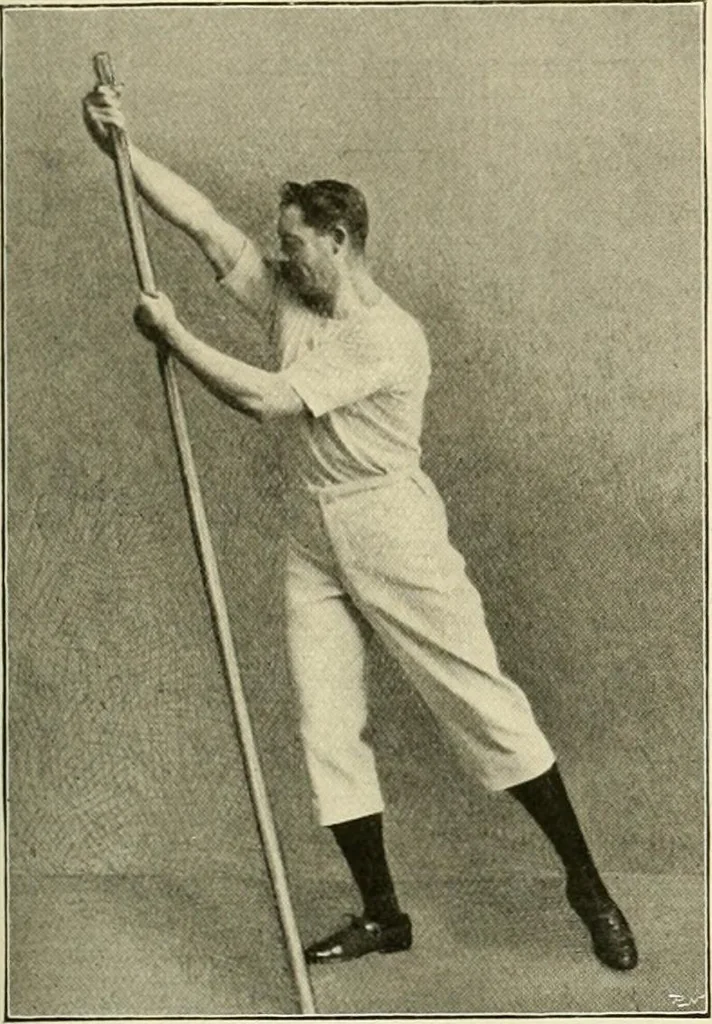 An illustration from The encyclopaedia of sport, 1897, leaf 178