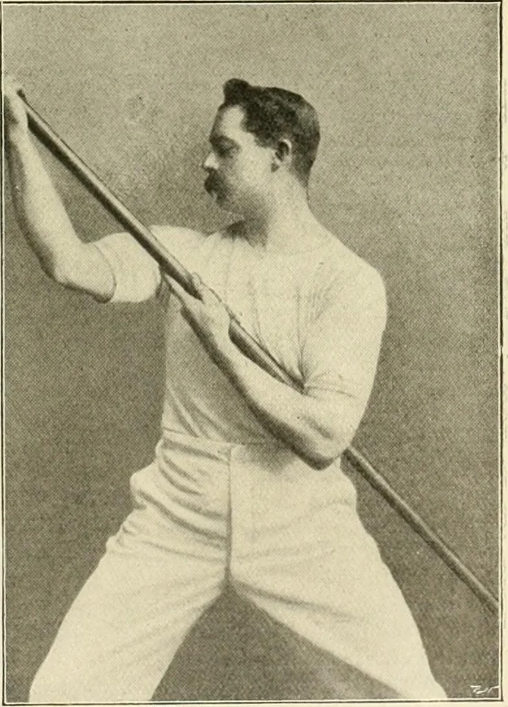 An illustration from The encyclopaedia of sport, 1897, leaf 178