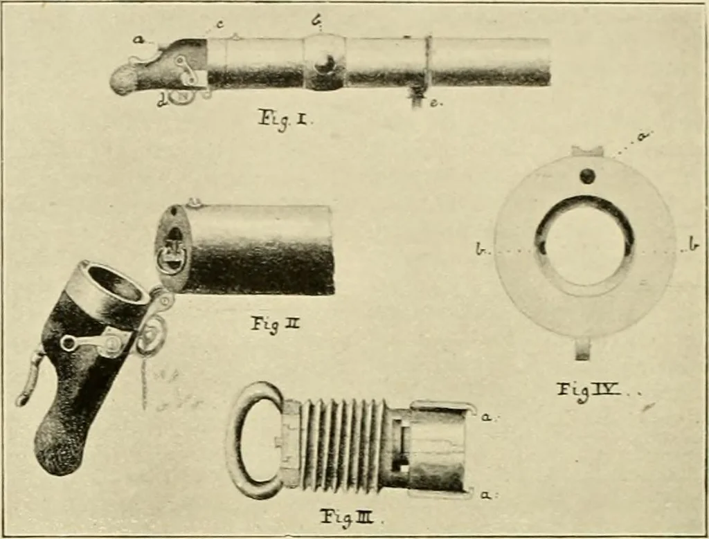 An illustration from The encyclopaedia of sport, 1897, leaf 183