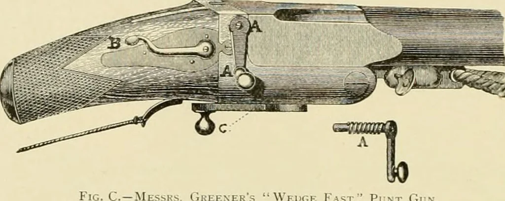 An illustration from The encyclopaedia of sport, 1897, leaf 185