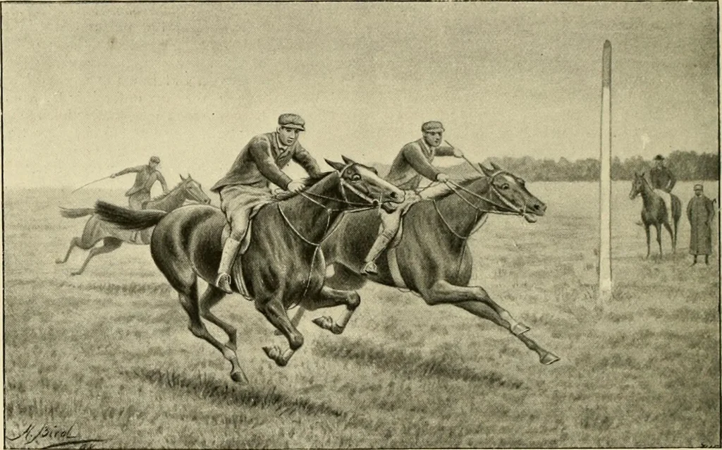 An illustration from The encyclopaedia of sport, 1897, leaf 209