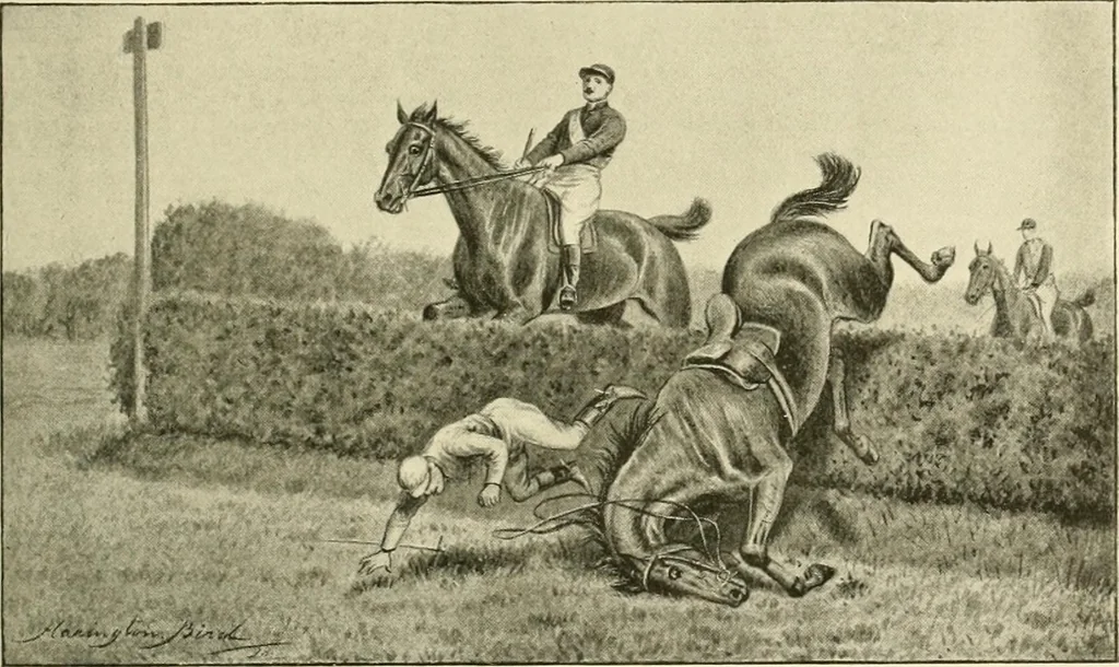 An illustration from The encyclopaedia of sport, 1897, leaf 254
