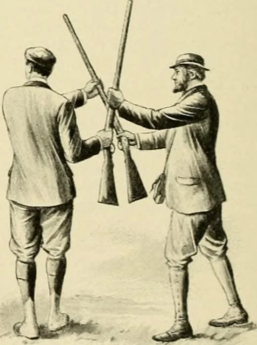 An illustration from The encyclopaedia of sport, 1897, leaf 365