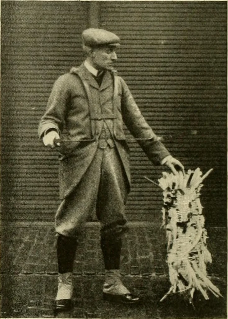 An illustration from The encyclopaedia of sport, 1897, leaf 367