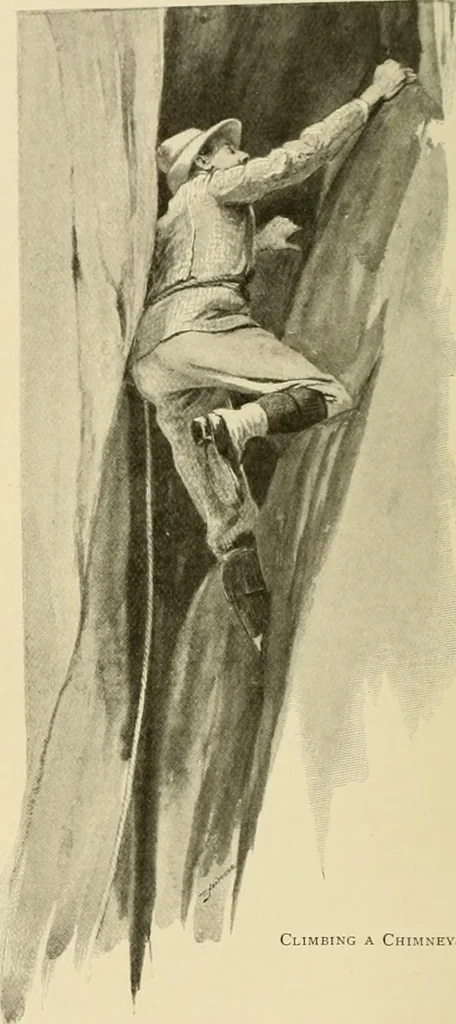 An illustration from The encyclopaedia of sport, 1897, leaf 47