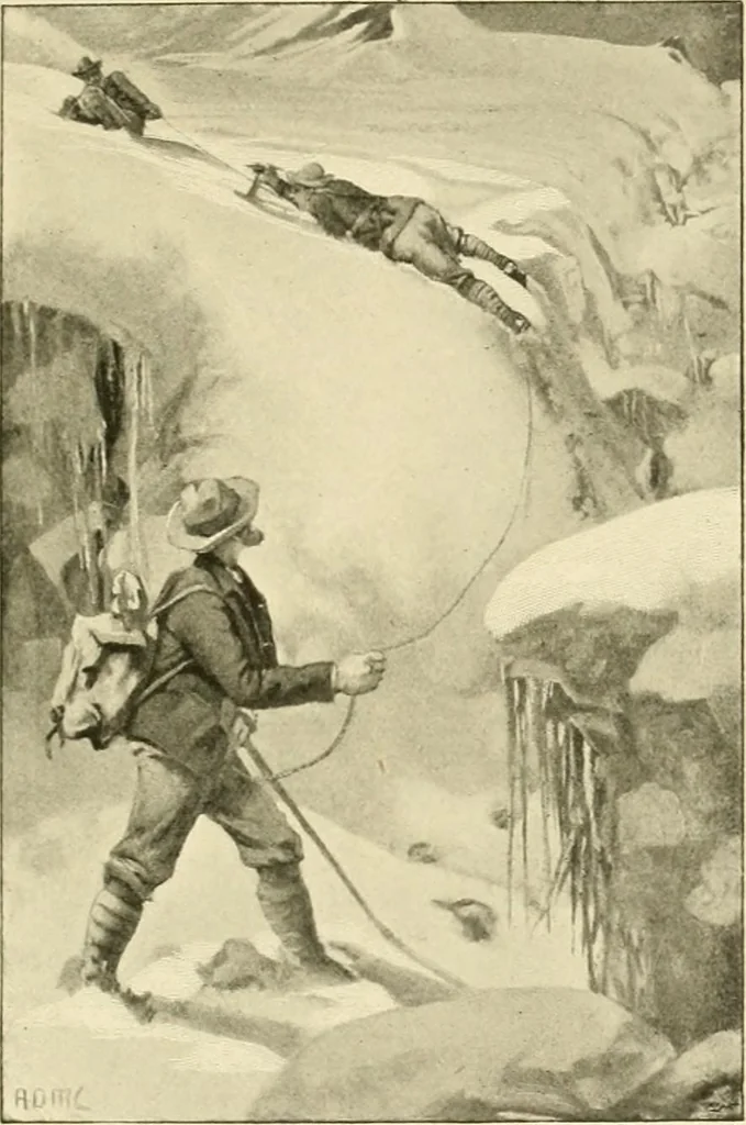 An illustration from The encyclopaedia of sport, 1897, leaf 50