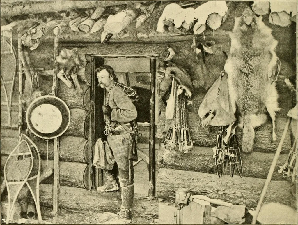 An illustration from The encyclopaedia of sport, 1897, leaf 519