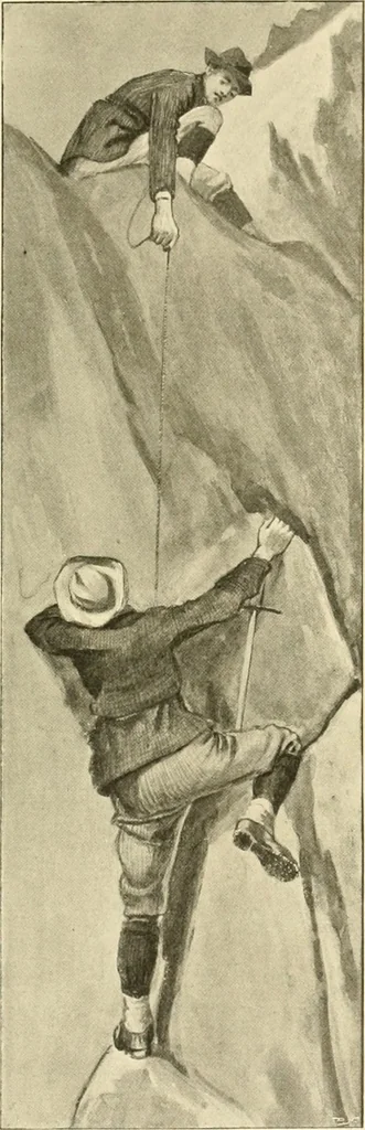 An illustration from The encyclopaedia of sport, 1897, leaf 54