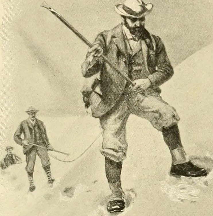 An illustration from The encyclopaedia of sport, 1897, leaf 56