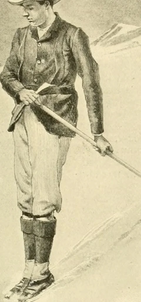 An illustration from The encyclopaedia of sport, 1897, leaf 58