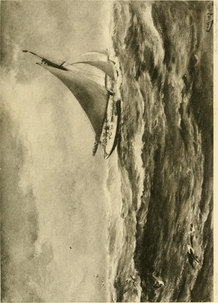 An illustration from The encyclopaedia of sport, 1897, leaf 604