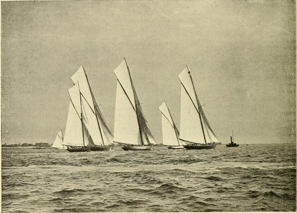 An illustration from The encyclopaedia of sport, 1897, leaf 611