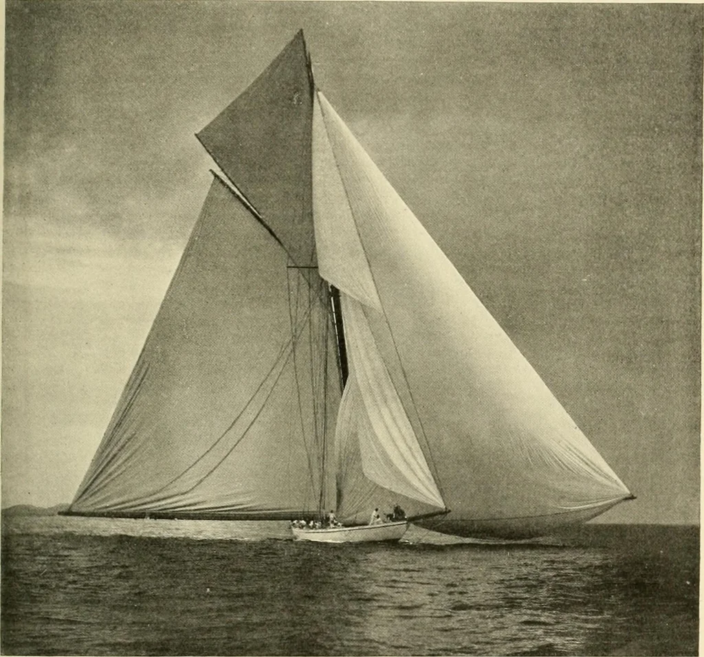 An illustration from The encyclopaedia of sport, 1897, leaf 614