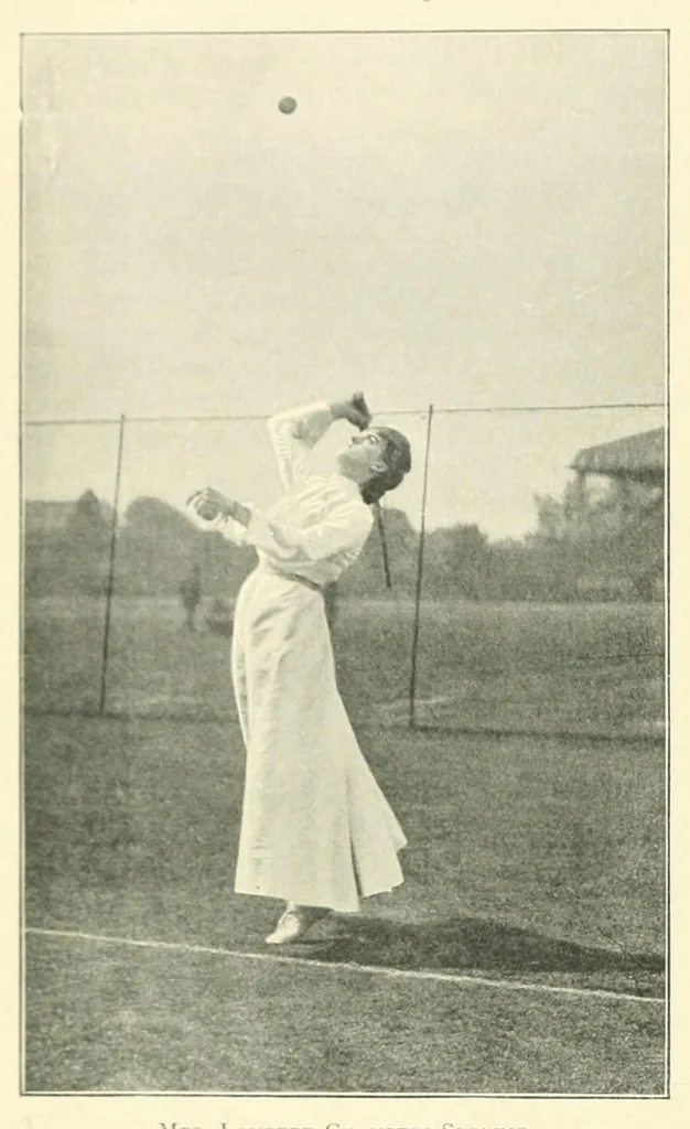 An illustration from The Encyclopædia of sport & games, 1912, leaf 134