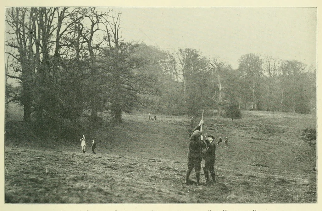 An illustration from The Encyclopædia of sport & games, 1912, leaf 327