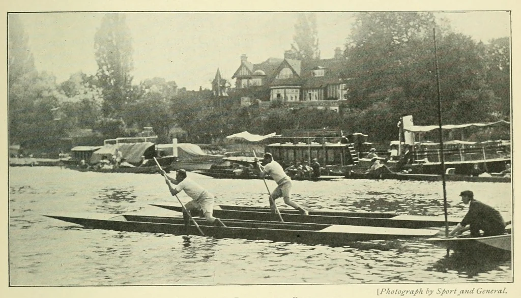 An illustration from The Encyclopædia of sport & games, 1912, leaf 401